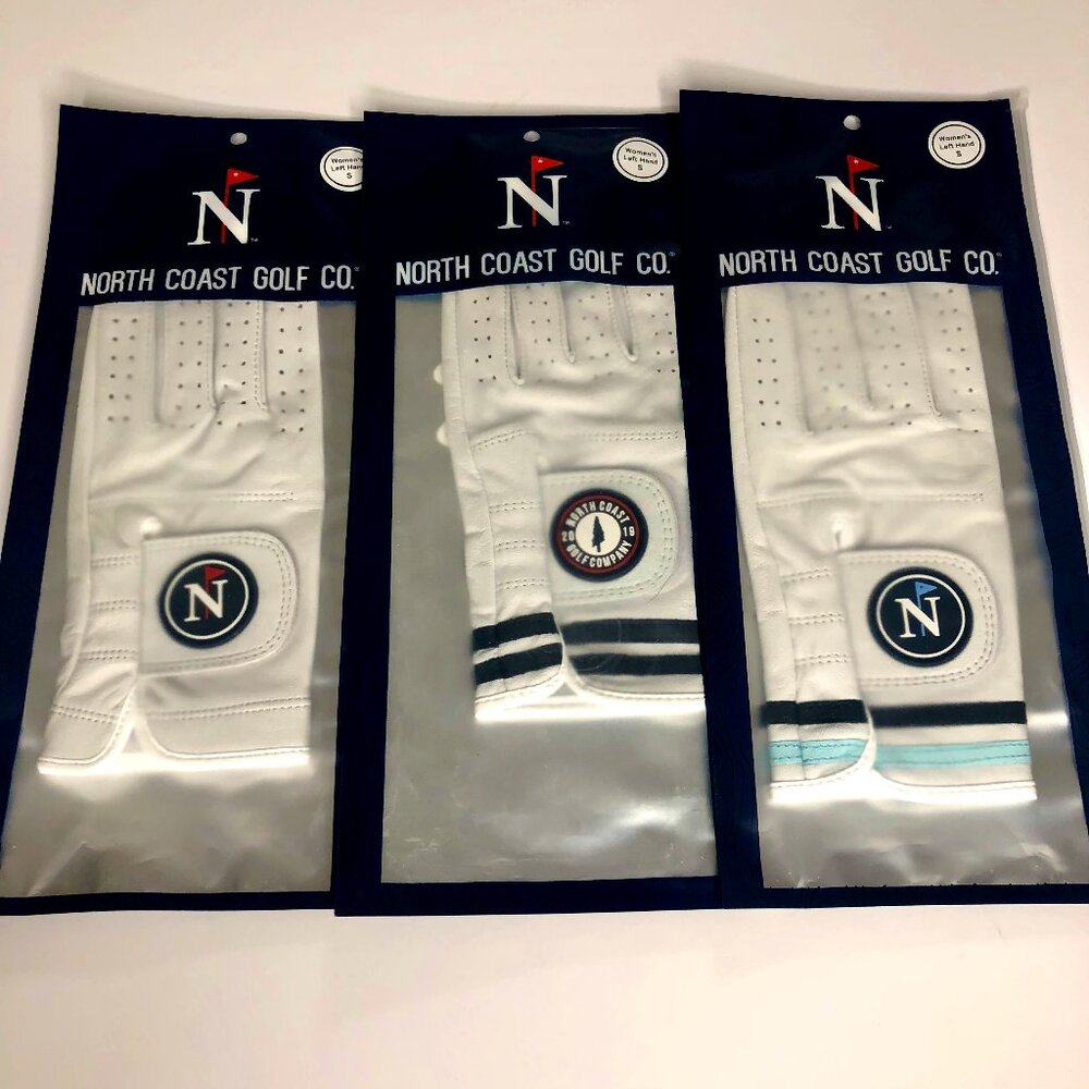 North Coast Golf Gloves, NWT, Size Sm